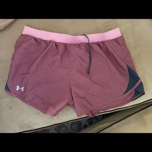 Under Armor heat gear shorts large